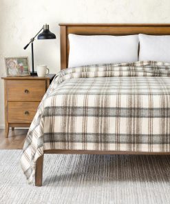 Manta Poyet Motte Tahoe 450 GSM 90% Lana Virgen / 10%