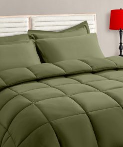 Juego de Edredón de Tamaño Completo TAIMIT - 7 Piezas, Ropa