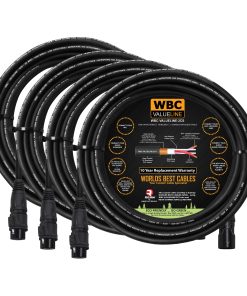 WBC-VALUELINE-2CS (22 AWG) - 4 Unidades - 8 Pies de Cable