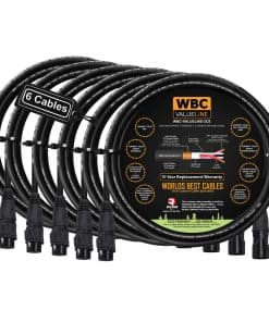 WBC-VALUELINE-2CS (22 AWG) - 6 Unidades - 2 Pies Cable