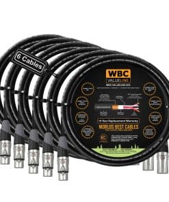 WBC-VALUELINE-2CS (22 AWG) - 6 Unidades - 4 Pies de Cable