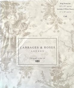 Juego de Edredón de 3 piezas Cabbages & Roses of London