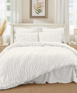 Juego de Edredón CAPALOCA Blanco Queen - Juego de Edredón