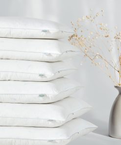 CLOUDOTE Almohada de Pluma de Ganso y Plumón (14"x36",