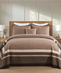 Colcha de Cama DDUOXIN Super King 120" Ancho x 120" Largo -