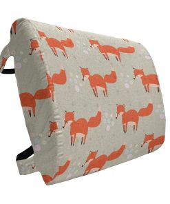 Almohada de Soporte Lumbar Lunarable Fox, Animal Rítmico