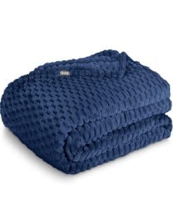 Manta de Microplush Texturizada Bare Home - King - Ligera