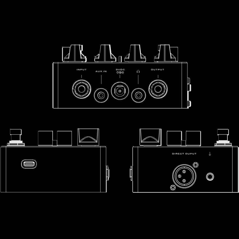 Darkglass Luminal Booster Ultra Pedal de Previo para Bajo - Imagen 8