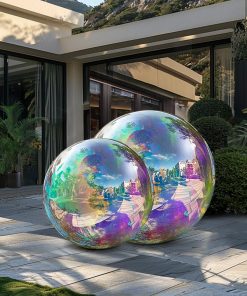 Bola de espejo inflable gigante OZIS -pulgadas)