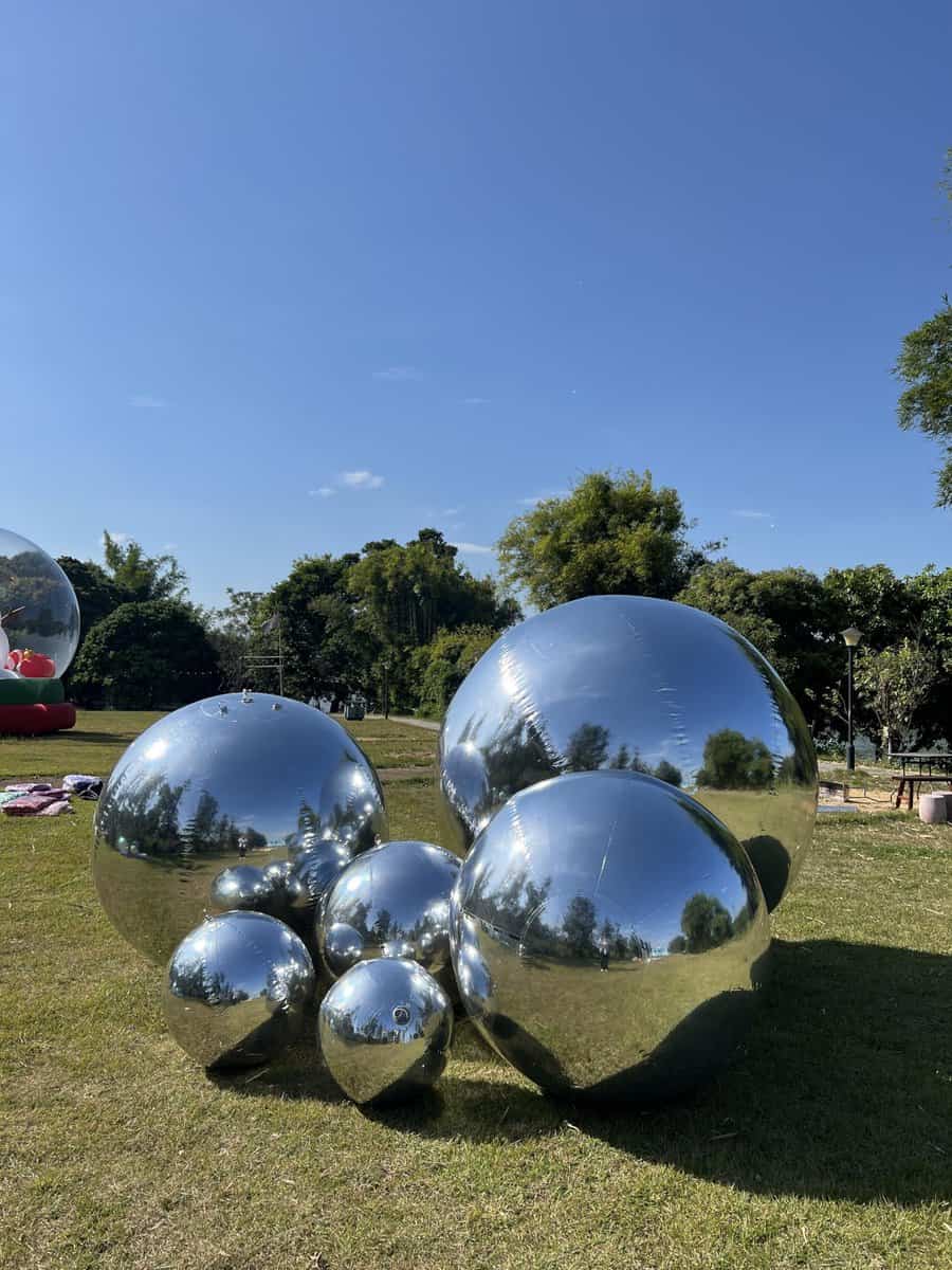 Esfera Inflable Gigante OZIS Airtight con Efecto Espejo, - Imagen 8