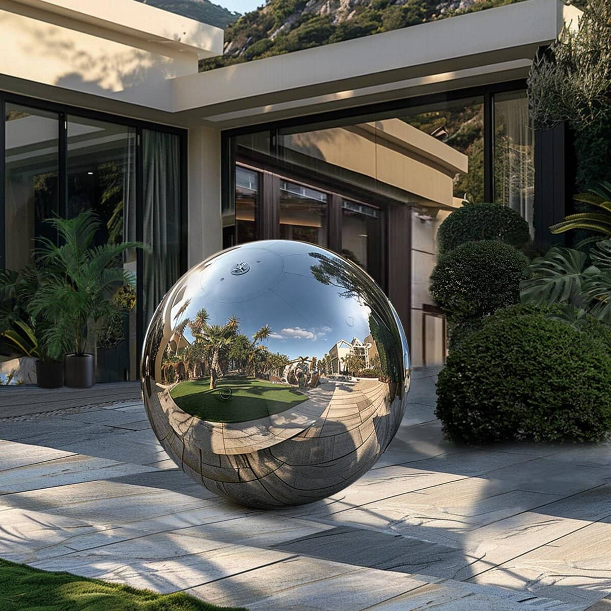 Bola de Espejo Inflable Gigante OZIS, Bolas Grandes de PVC