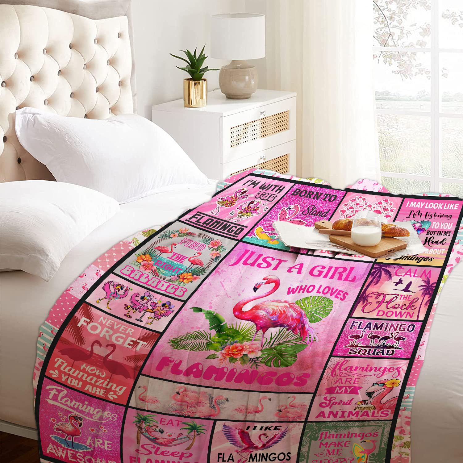 Manta de Flamenco Regalos para Mujeres Chicas Amantes de - Imagen 7