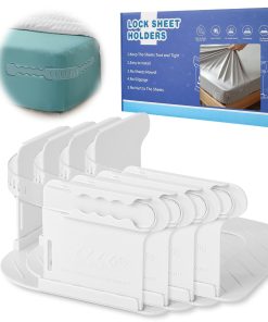 DUOCOSY Sujetadores de Sábanas Cintas de Sujeción para