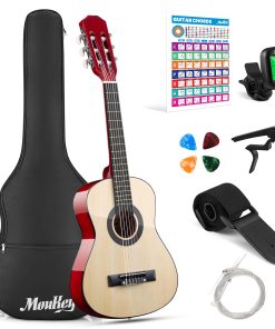 Guitarra Acústica Moukey de 30" para Principiantes Niños