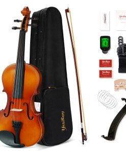 Kit de Violín 4/4 Tamaño Completo para Adultos