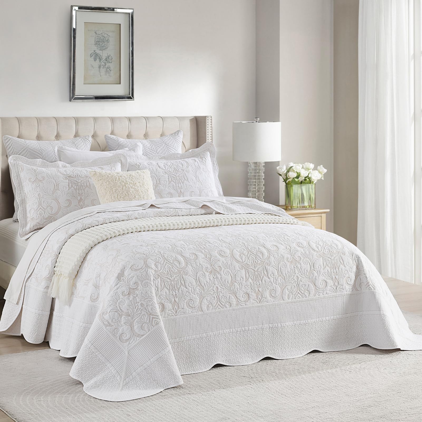 Colcha de Cama QuiltEase Oversized King - 120" Lx128 W - Imagen 3