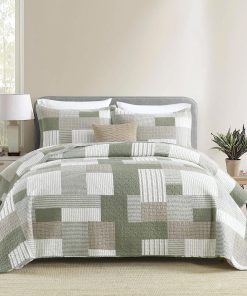 Juego de Edredones a Cuadros QuiltEase tamaño Queen - 3