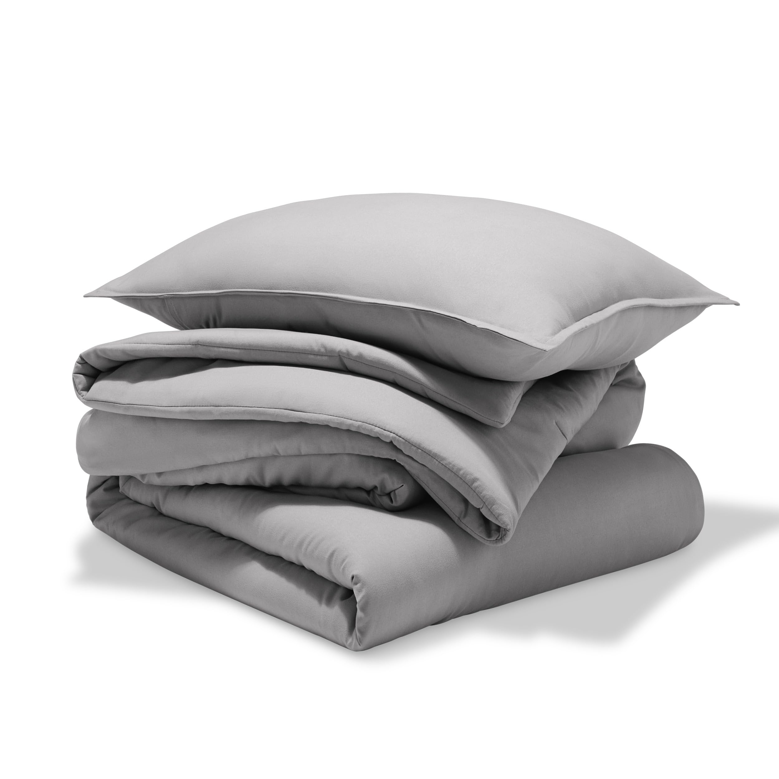 Set de Edredón Bare Home - Tamaño -Gris Claro