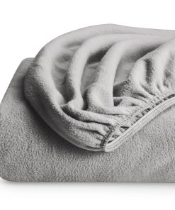 Sábana Ajustable de Franela Extra Suave Bare Home - Split