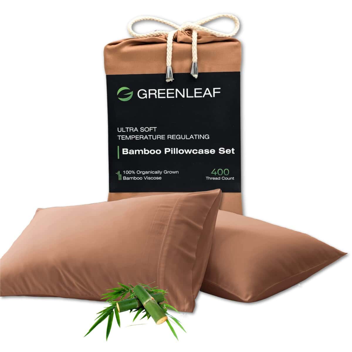 Funda de Almohada KING GREENLEAF Set de 2 | Fundas de