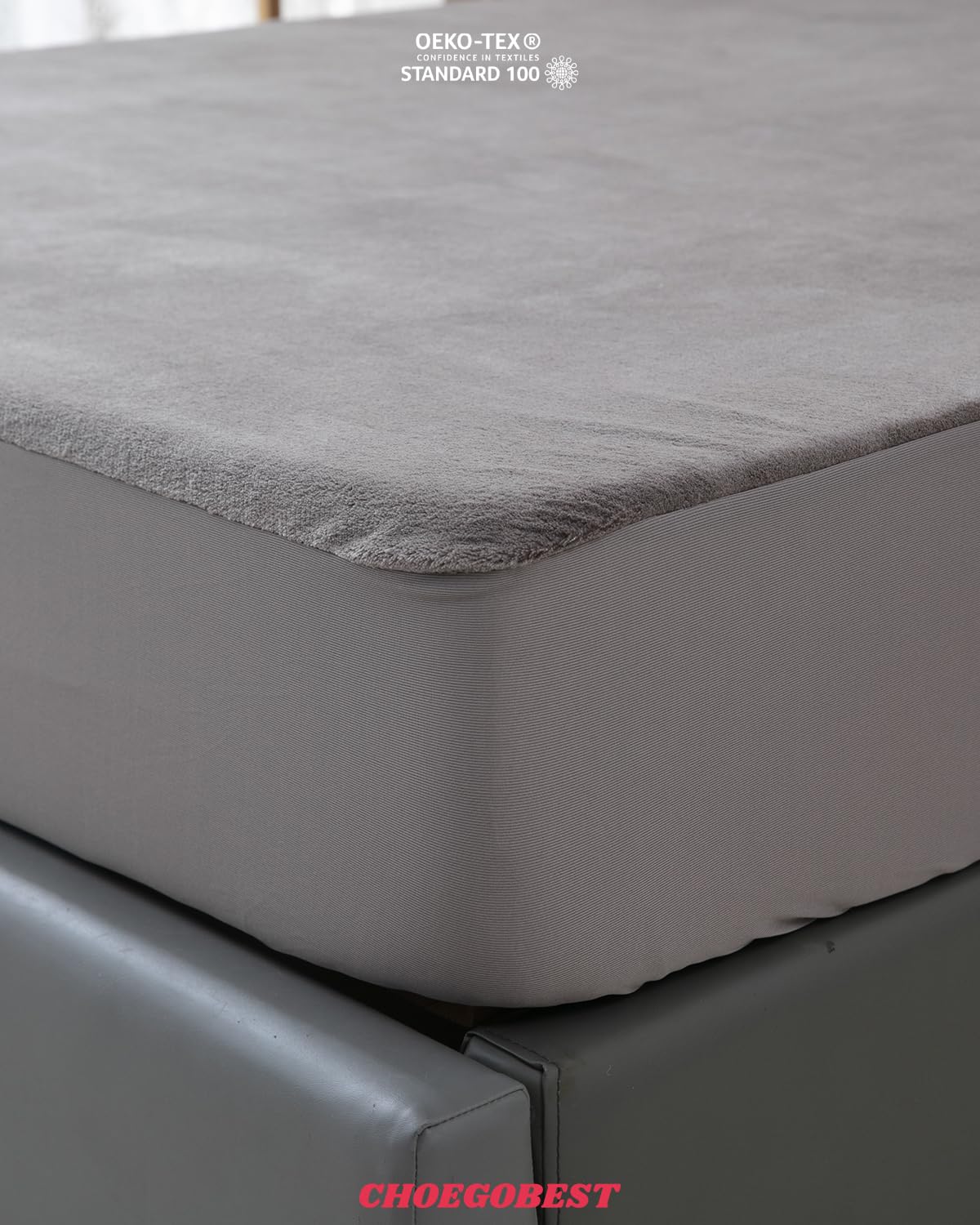 Protector de colchón premium de vellón impermeable - Imagen 3