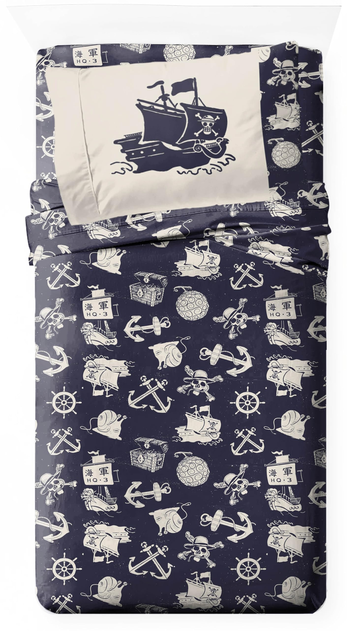 Jay Franco Juego de Sábanas para una Cama Individual de One