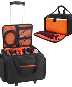 Bolso para DJ con Ruedas Timoxi, Bolso Gig con Tablero de