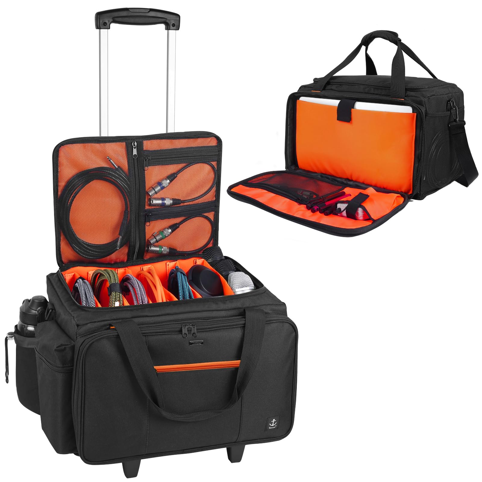 Bolso para DJ con Ruedas Timoxi, Bolso Gig con Tablero de