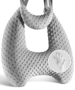 Almohada de Viaje para Niños de Espuma -Gris