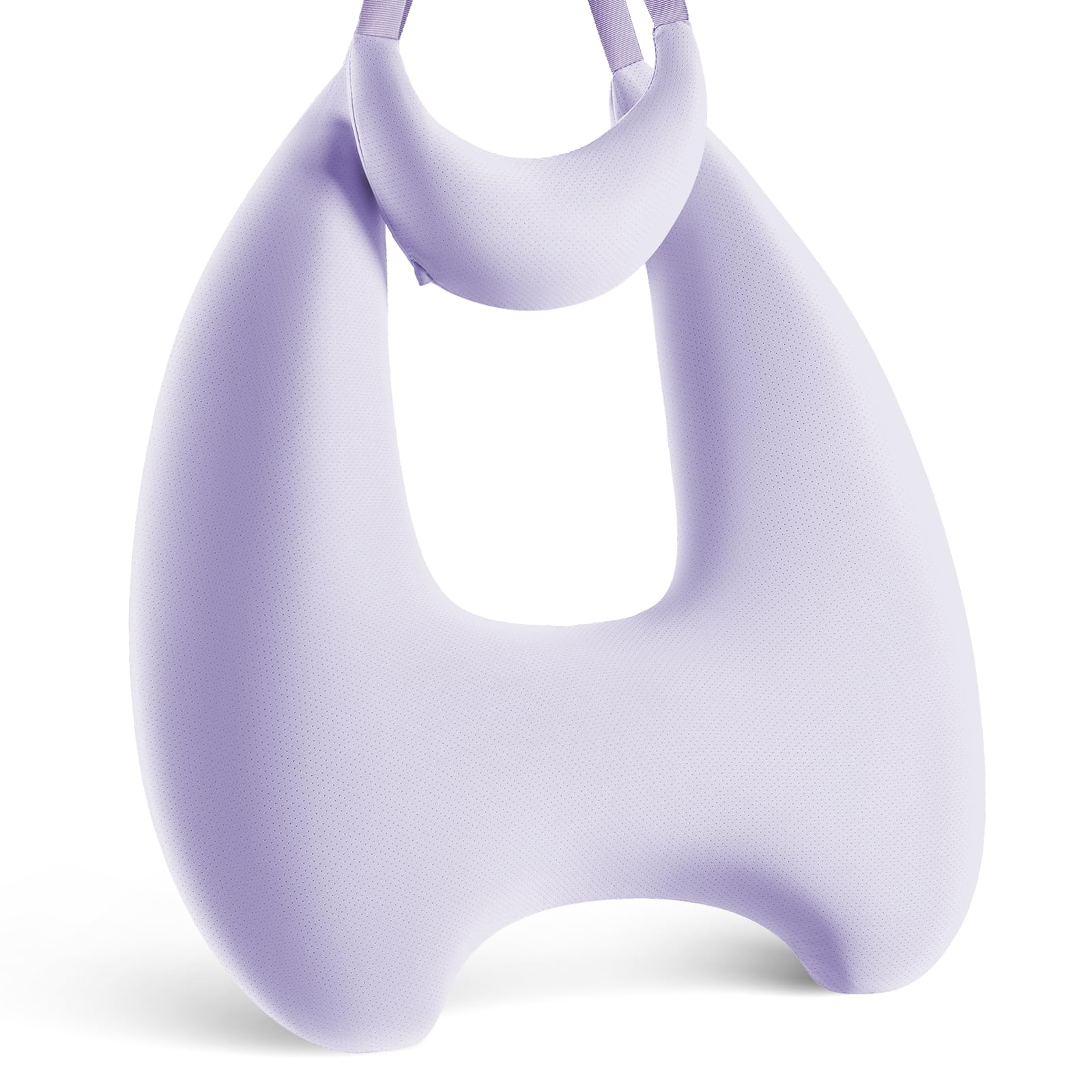 Almohada de Viaje para Niños de Espuma -Morado