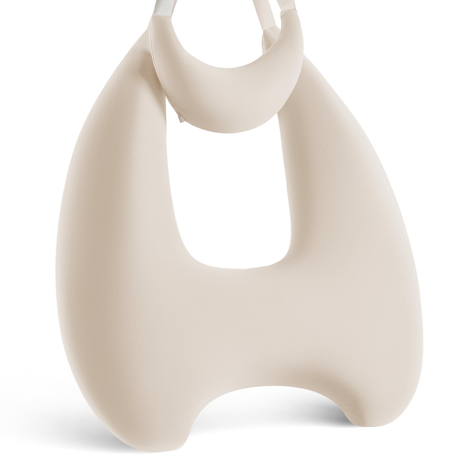 Almohada de Viaje para Niños de Espuma -Beige