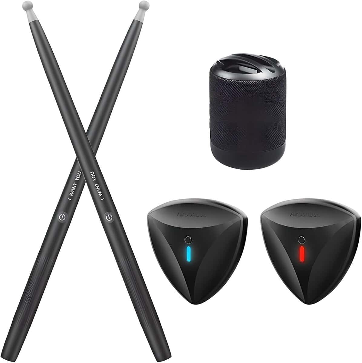 OBEST Air Drum Set Electronic Drum Set, Batería de Aire