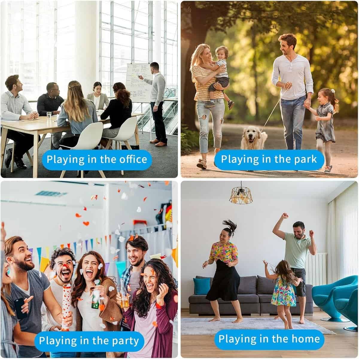 OBEST Air Drum Set Electronic Drum Set, Batería de Aire - Imagen 6