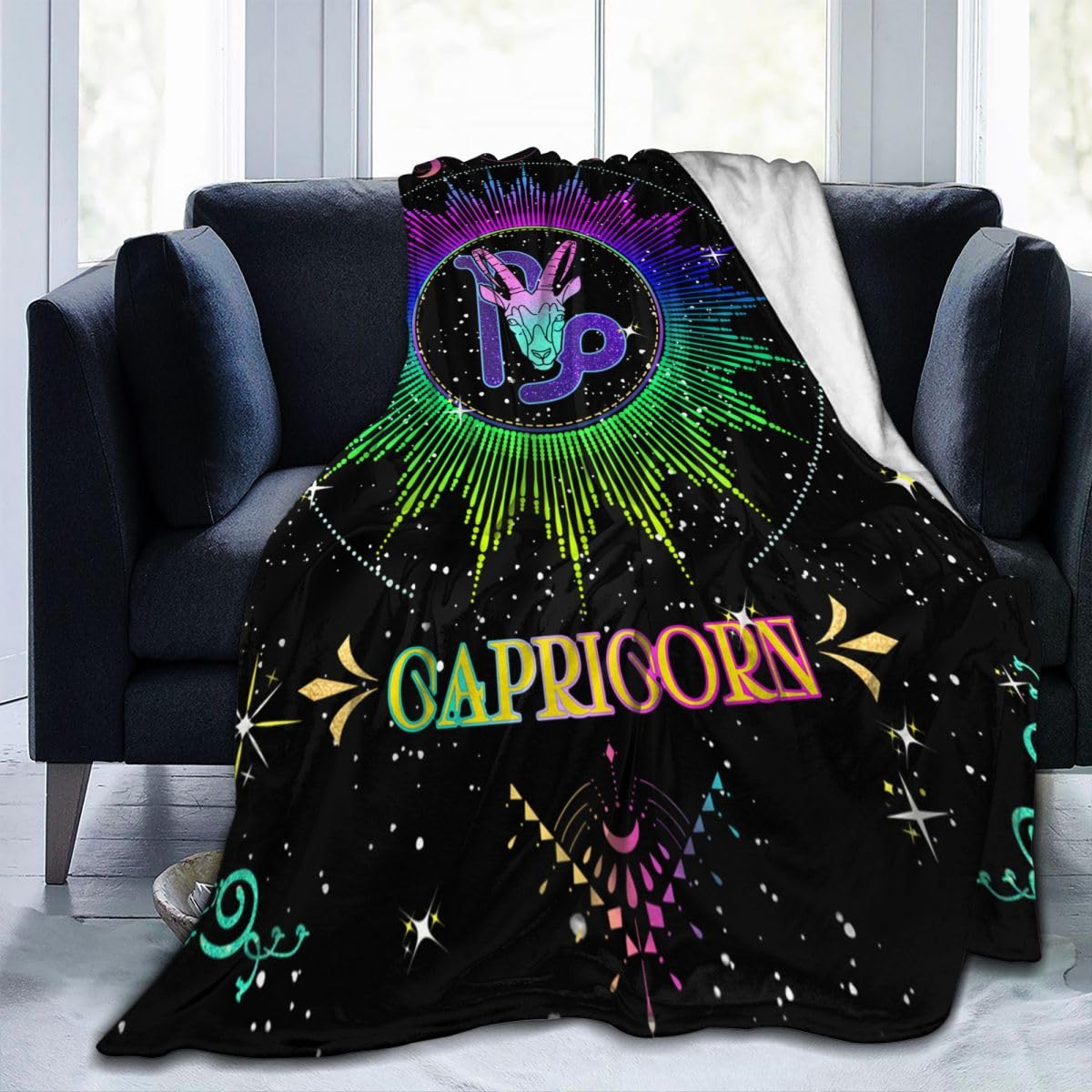 Regalos de Capricornio, Manta de Franela Suave de - Imagen 7