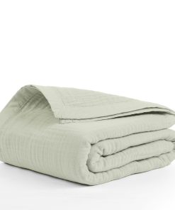 Manta de Muselina de Algodón 100% Salt Earth, 4 Capas,