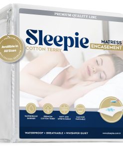 Protector de colchón 100% impermeable Sleepie - Funda de