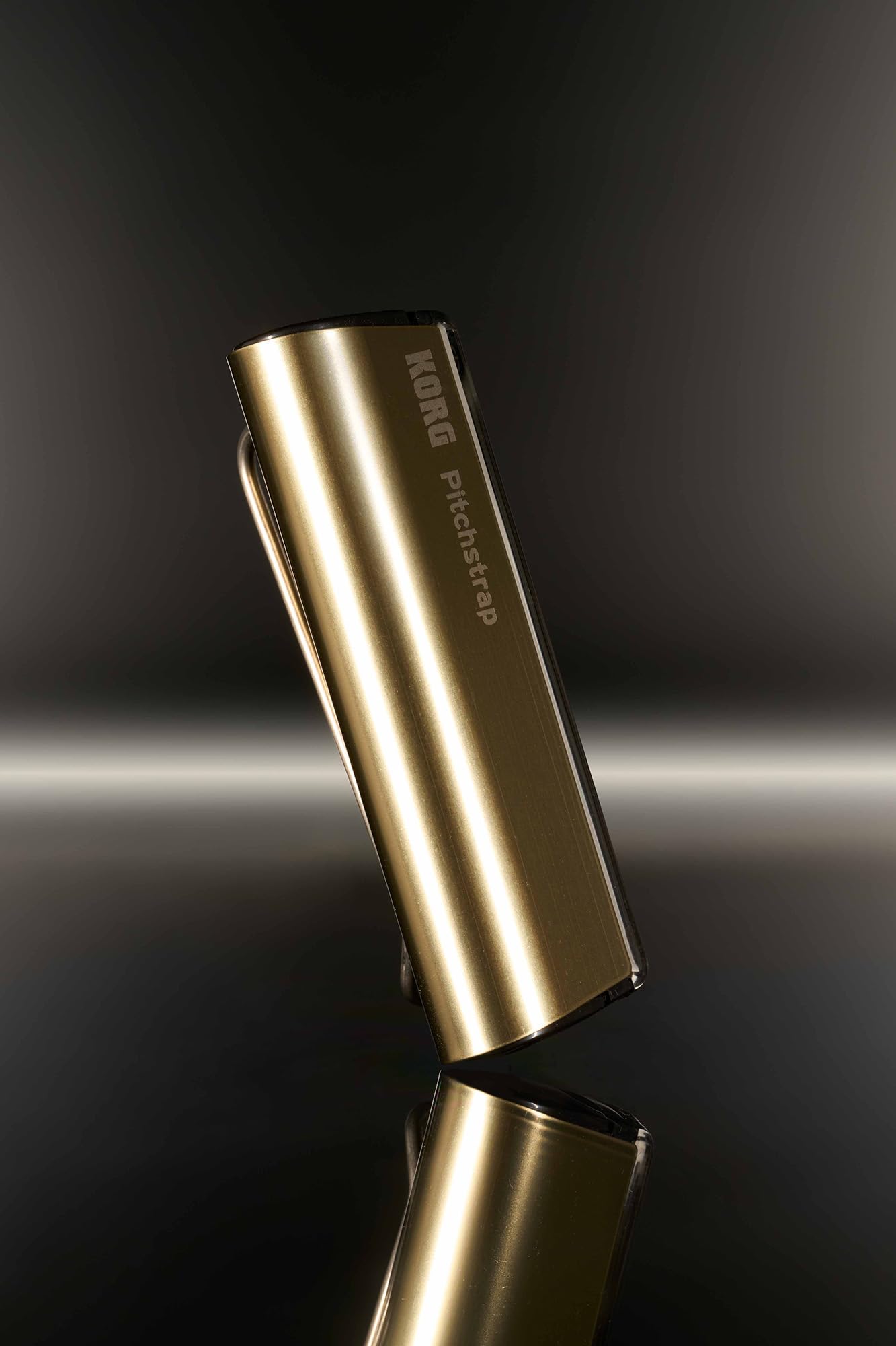 Afinador de guitarra Korg Pitchstrap montado -Dorado - Imagen 4