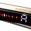 Afinador de guitarra Korg Pitchstrap montado -Dorado