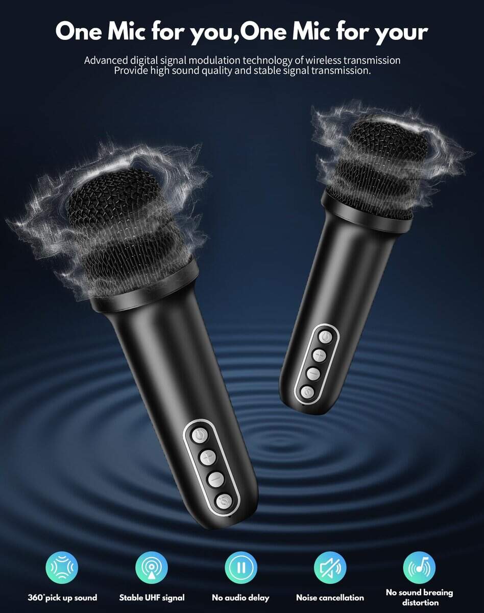 Máquina de Karaoke ZBQEJ, Altavoz Bluetooth Portátil con 2 - Imagen 8