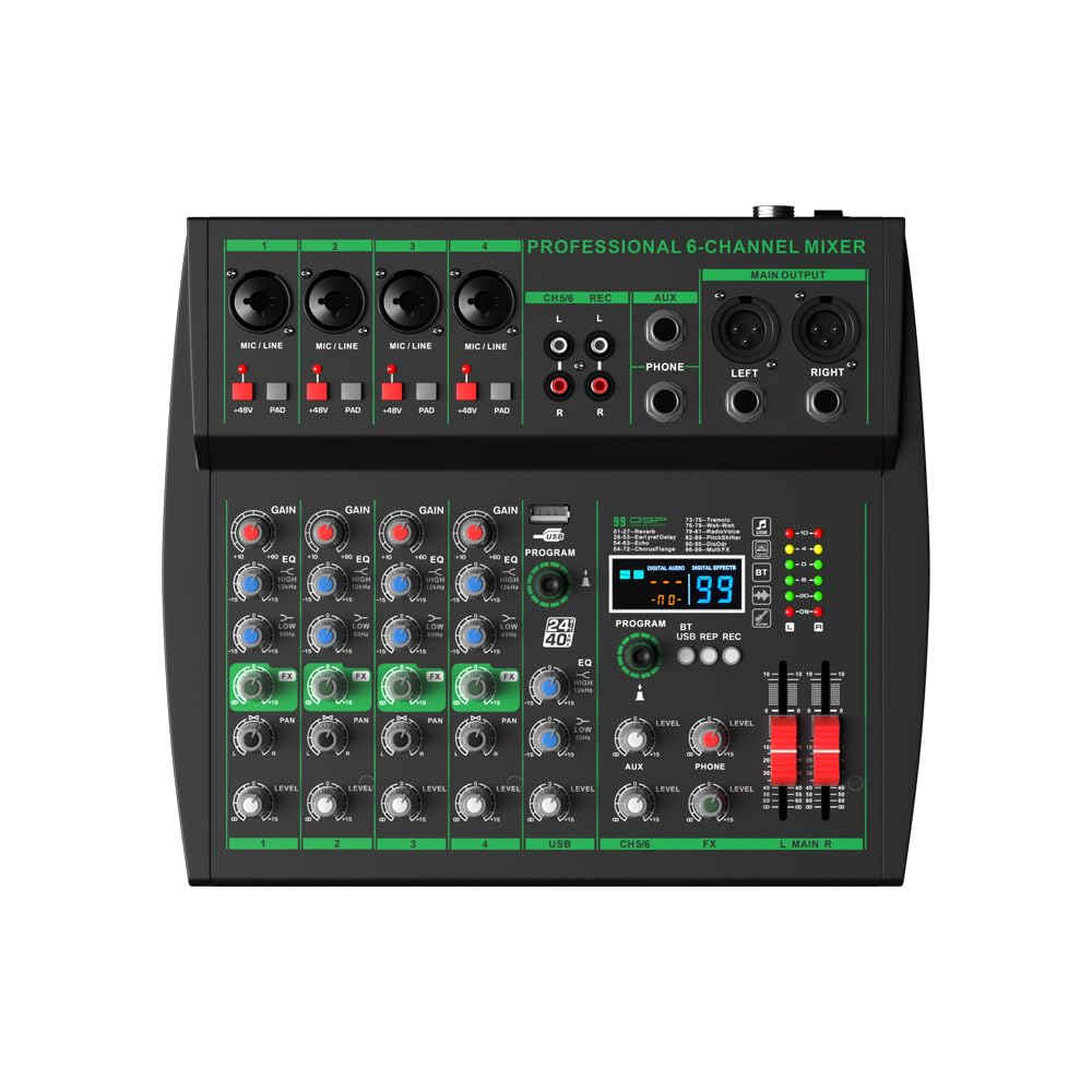 Consola portátil Bluetooth USB Doslnlya MW-6 Professional