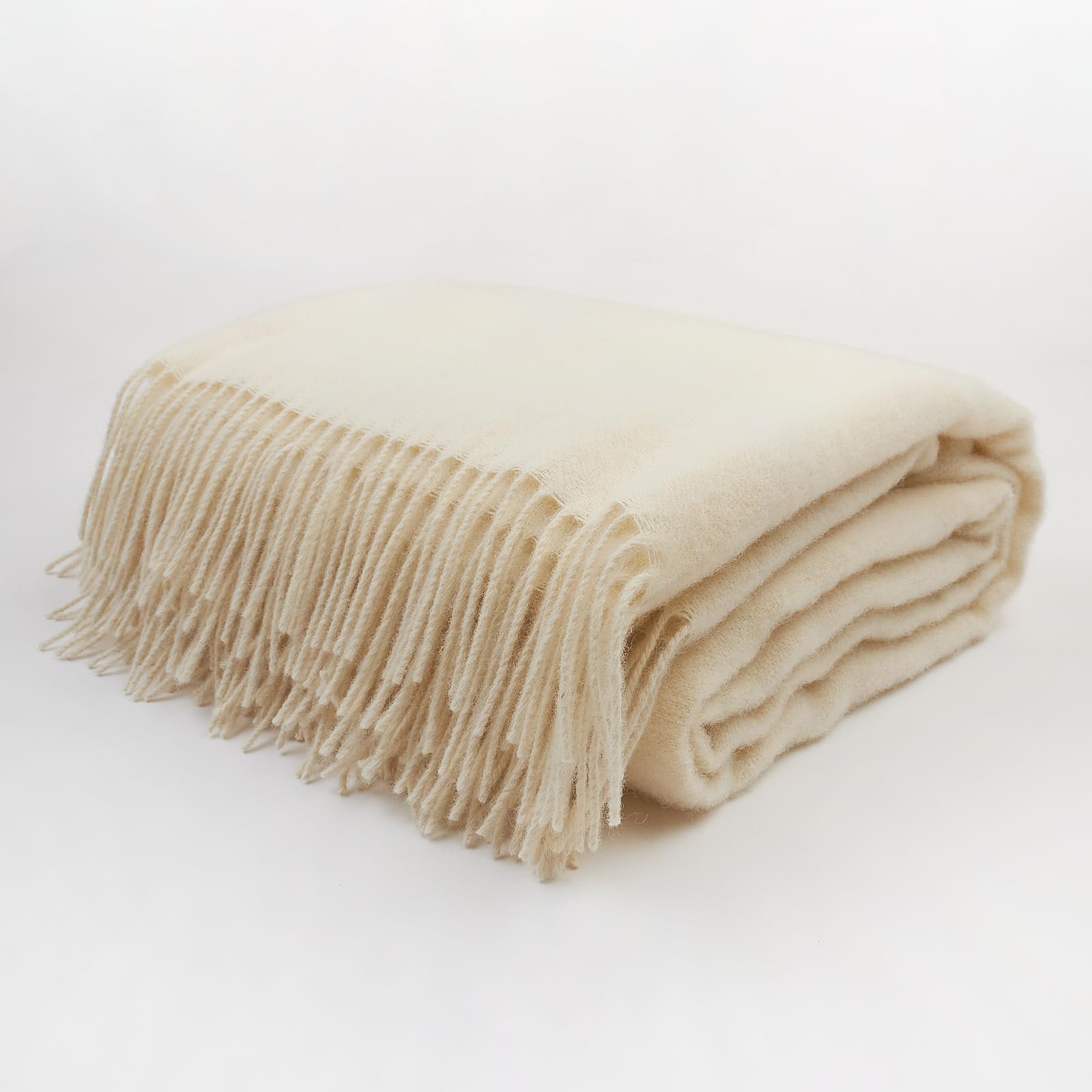 Cobijas Acogedoras | Cobija/Bufanda de Lana | 100% Lana de - Imagen 4