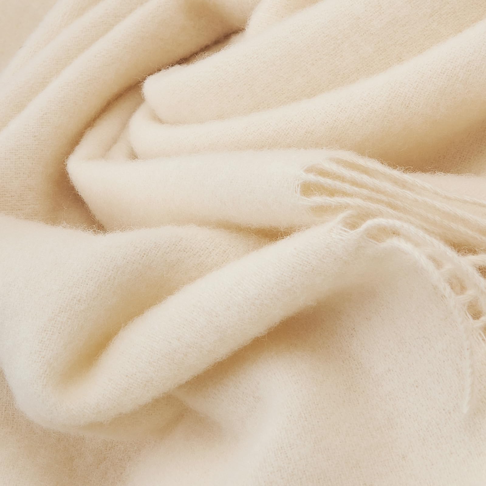 Cobijas Acogedoras | Cobija/Bufanda de Lana | 100% Lana de - Imagen 6