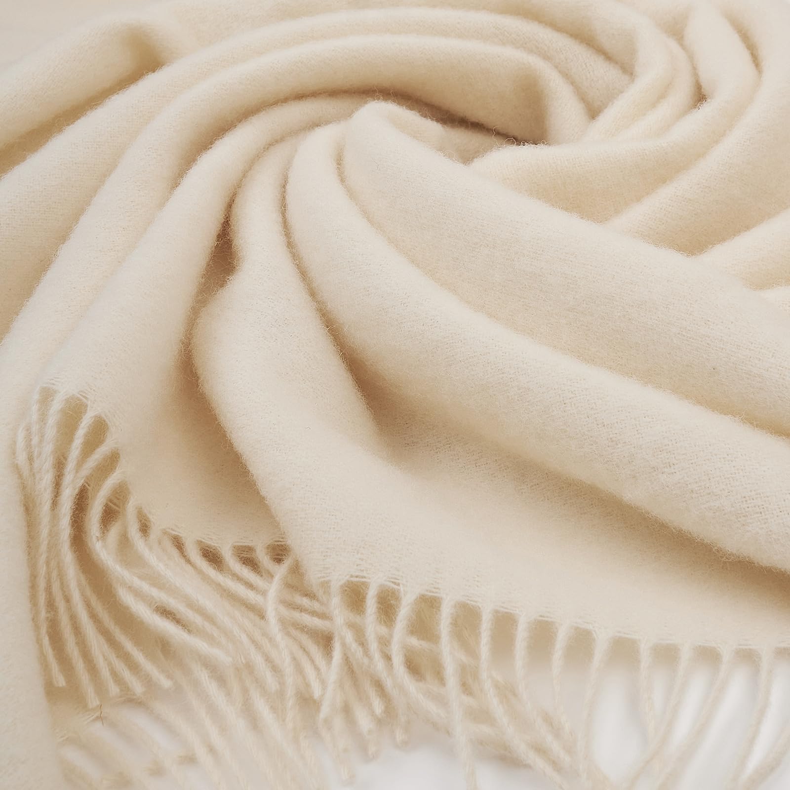 Cobijas Acogedoras | Cobija/Bufanda de Lana | 100% Lana de - Imagen 5