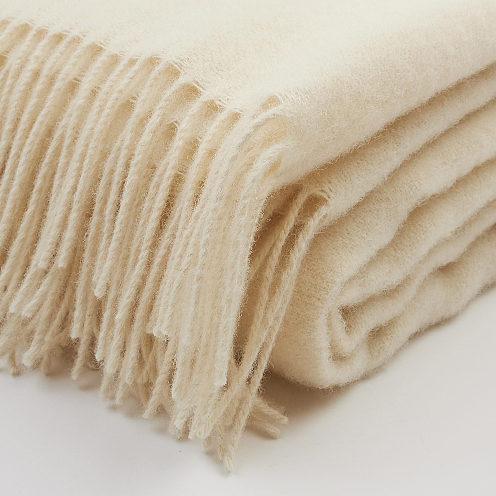 Cobijas Acogedoras | Cobija/Bufanda de Lana | 100% Lana de - Imagen 8