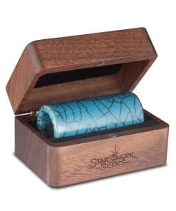 Deslizador de Guitarra de Cerámica Azul Puro - Brillante