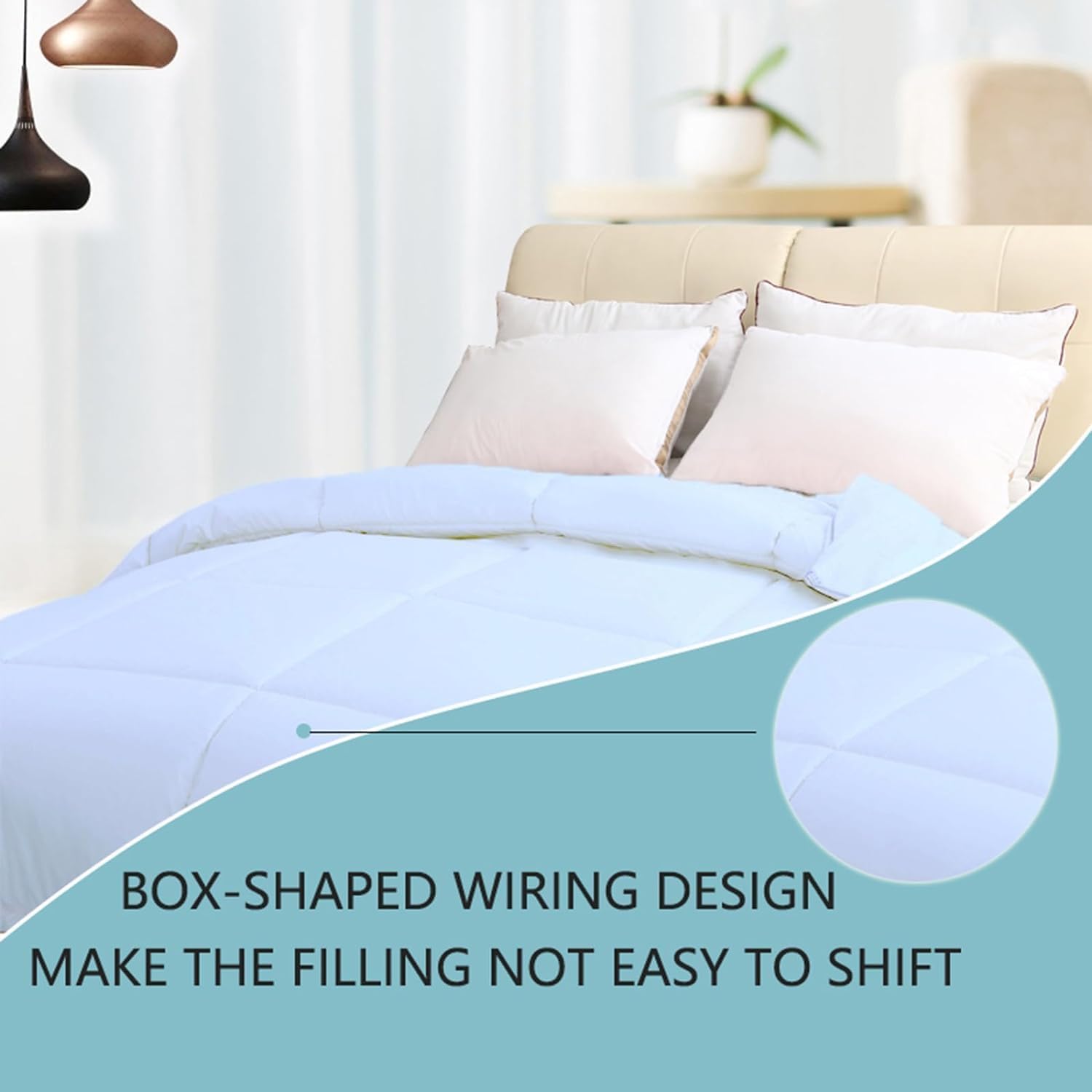 Edredón de Lana Woolous - Edredón de Lana Australiana - Imagen 5