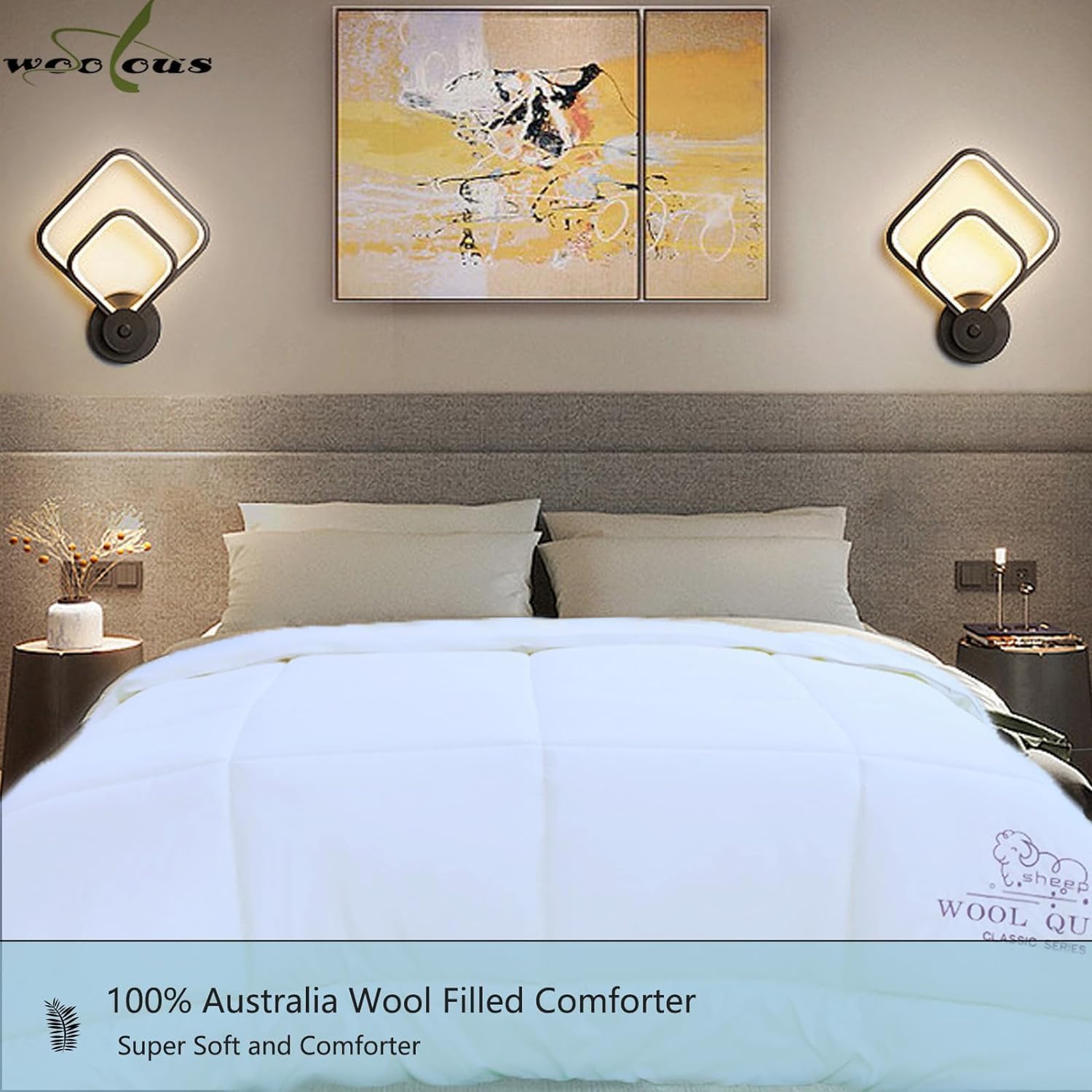 Edredón de Lana Woolous - Edredón de Lana Australiana - Imagen 3