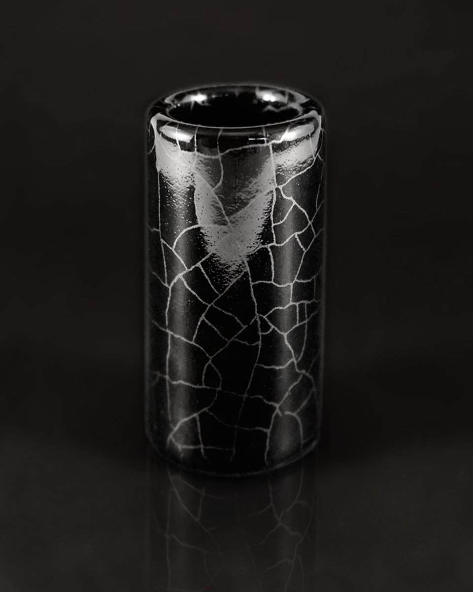 Shadow Ceramic Guitar Slide - Sofisticado Negro Metálico, - Imagen 5