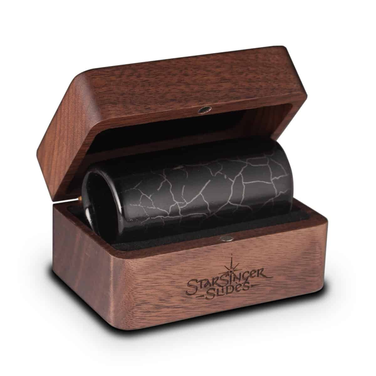 Shadow Ceramic Guitar Slide - Sofisticado Negro Metálico,