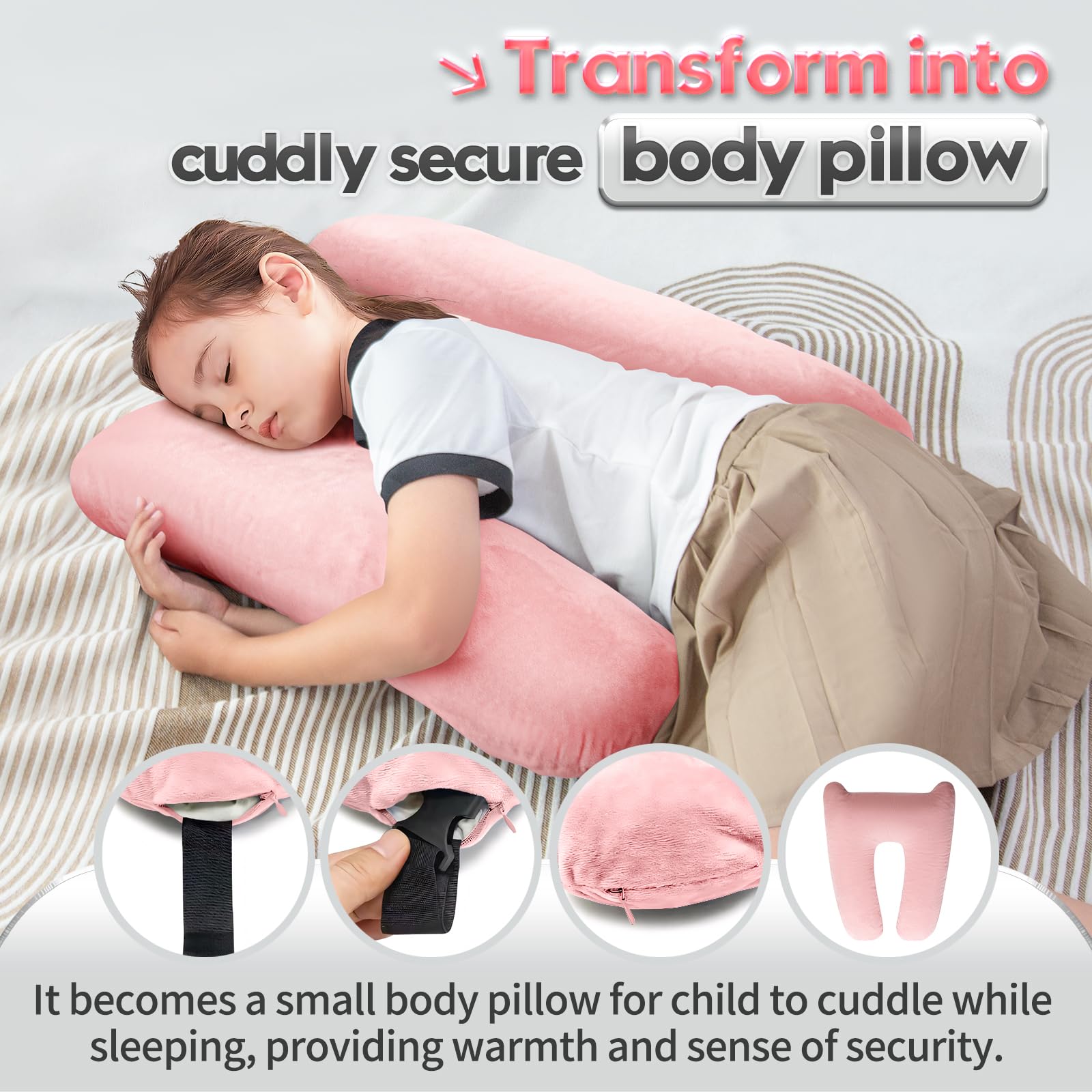 Almohada de Coche MÁGICO ELEPHANT para Niños, Almohada de - Imagen 6